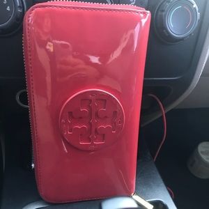 Tory patent leather wallet!
